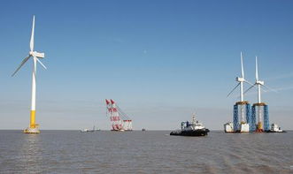我國首座大型海上風電場完成全部風機安裝，譜寫綠色能源新篇章